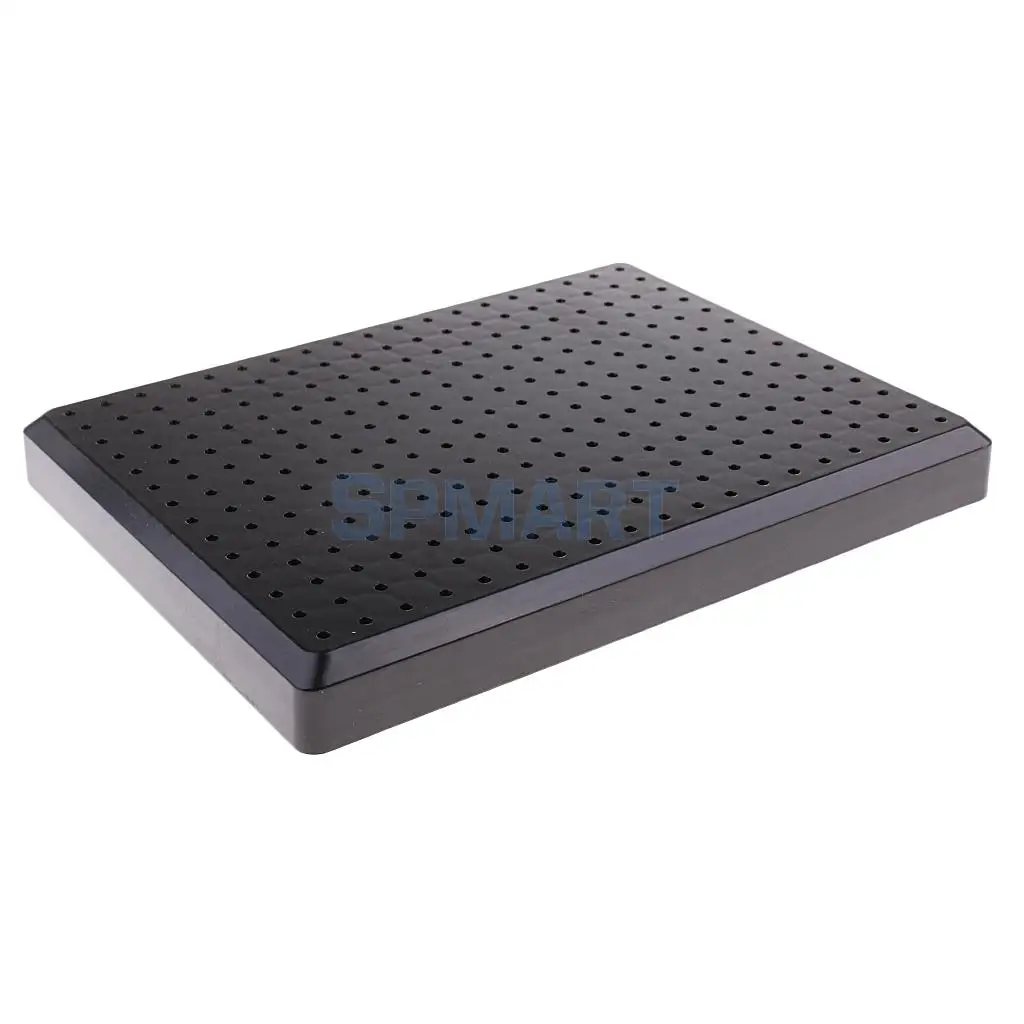 Plastic Hobby Airbrush Spray Booth Clip Base Stand Paint Model Part Holder-With 19x14 Holes