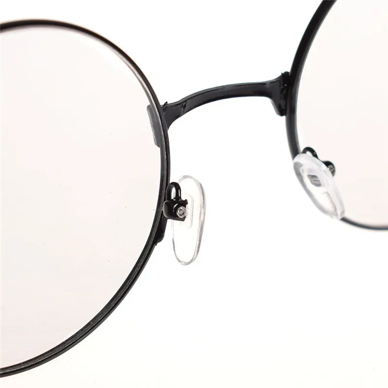 Винтажный стиль, женские/мужские популярные круглые металлические прозрачные линзы, оправа для очков, трендовая унисекс, анти-радиационные очки, оправа для очков