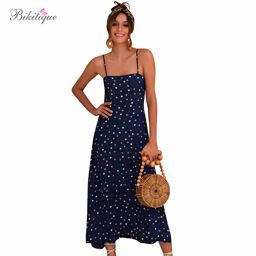 navy bohemian dress