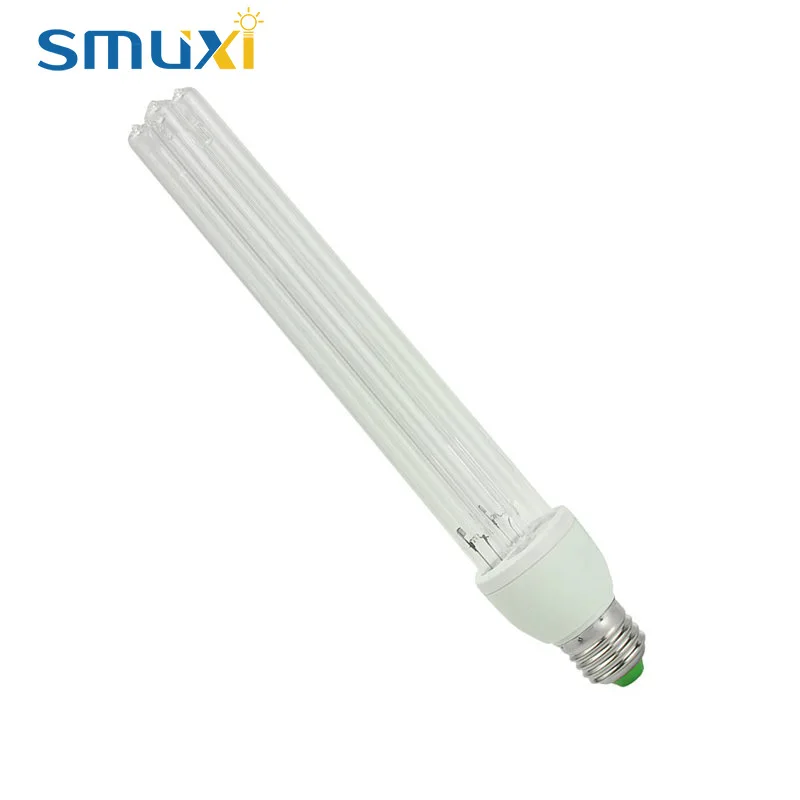 

Smuxi 20W E27 UVC Germicidal CFL Lamp Bulb UV Light CFL Ultraviolet Disinfection Lamp Ozone Sterilization Mites Lights AC220V