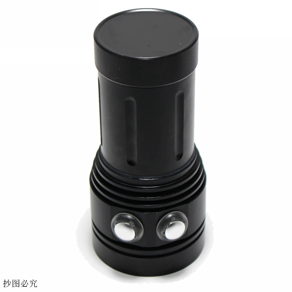 Luzes de Fotografia Lumens Profissional Mergulho Tocha Branco Vermelho uv Subaquática Foto Luz 8000 Led 6 Lanterna de led profissional para mergulho, 8000
