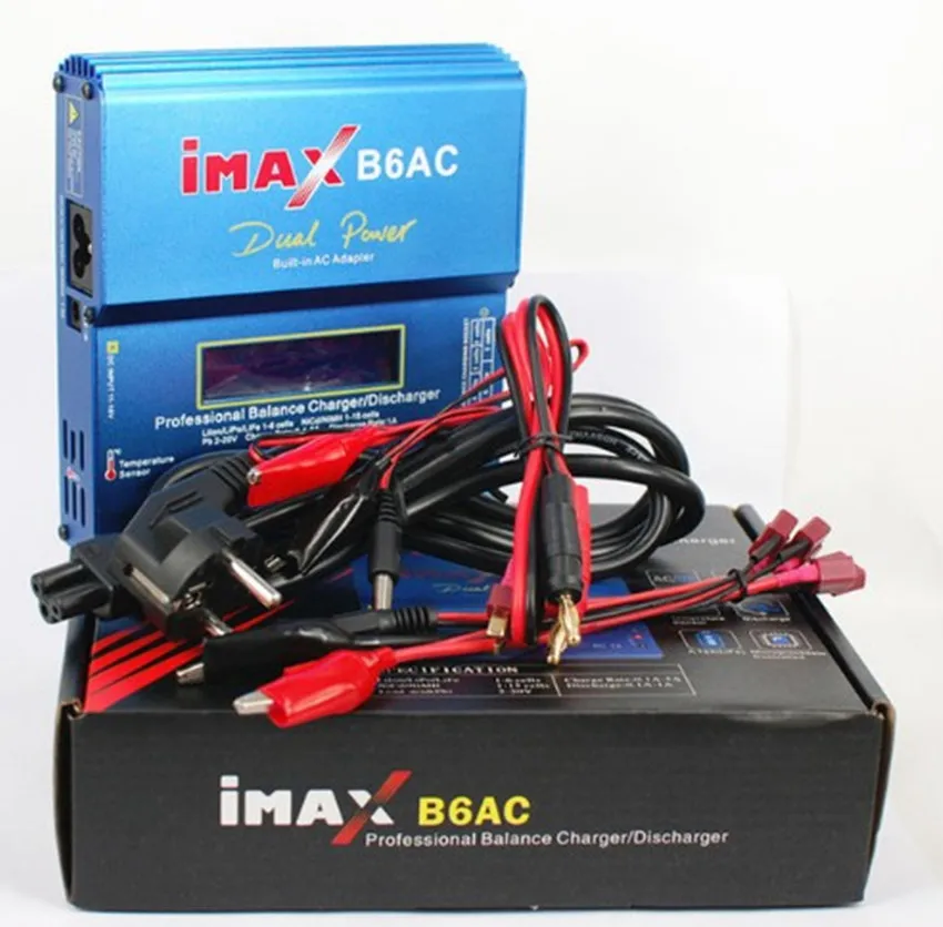 80 Вт iMAX B6 AC B6AC Lipo NiMH 3 S/4S/5S RC батарея баланс зарядное устройство+ ЕС/США/Великобритания/Австралия разъем питания провода