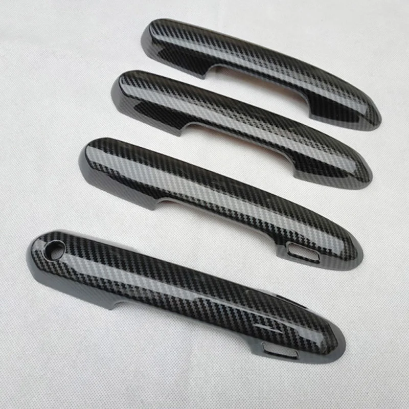 

for toyota rav4 rav 4 xa50 2019 2020 door handle cover abs plastic chrome colors carbon fiber accessories