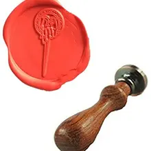 Винтаж хладнокровный индивидуальный логотип свадебные приглашения Воск уплотнительное штамп палисандр ручки комплект