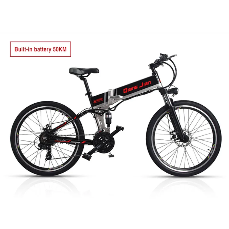 Best Hydraulische Ol bremse Elektrische fahrrad Mountainbike Elektrische Fahrrad 48V350W 10.4Ah Lithium-Batterie EBike Innen L 0