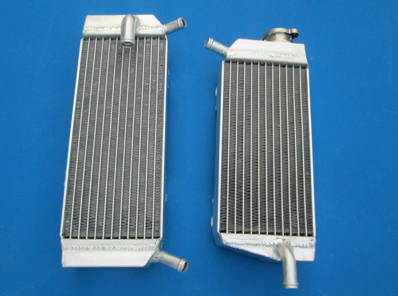 Aluminum Radiator + Silicone Hose FOR Honda CRF450X CRF450 X 2005- CRF 450X CRF 450 X L&R 05 06 07 08 09 10 11 12 13 14