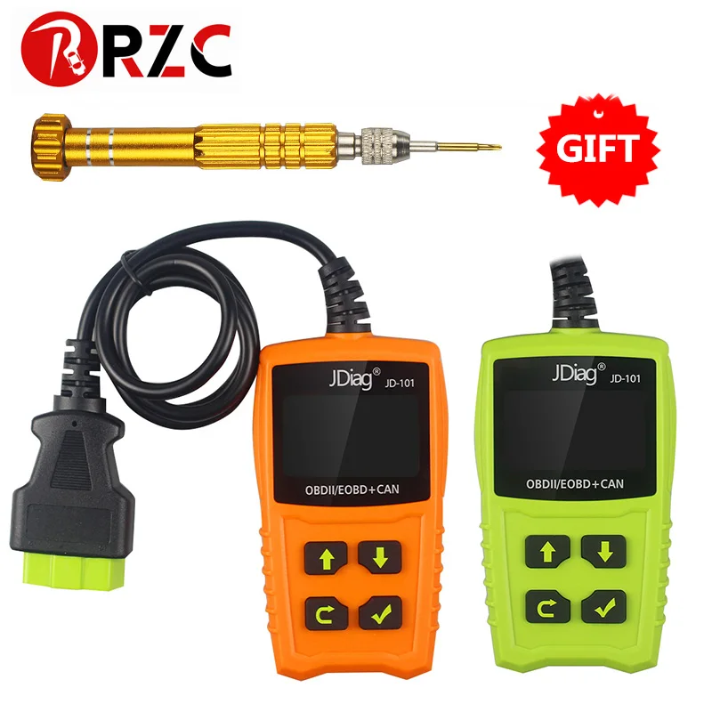 

JDiag JD101 Car Auto Code Reader Universal JD101 OBD OBD2 EOBD CAN Diagnosis Auto Automotive Scanner better than MS509 OM123