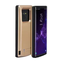 Высокое качество! Для samsung Note 9 5000 mAh внешний блок питания зарядное устройство пакет Чехол-батарея для телефона крышка поддержка держатель в автомобиль