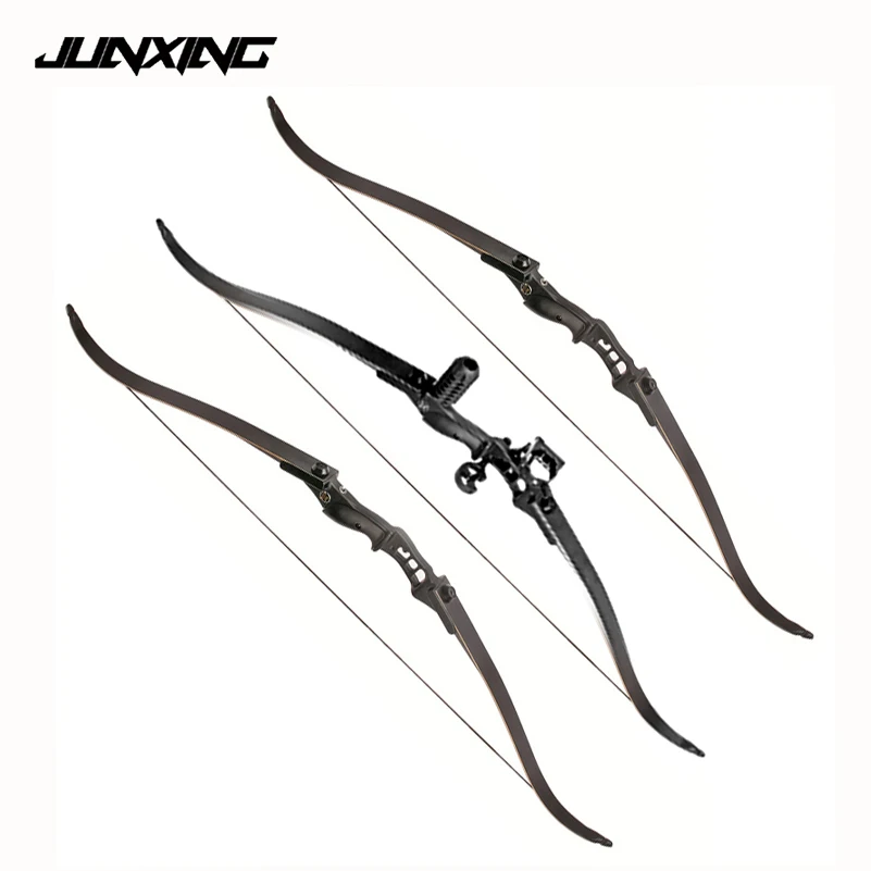 1pc 54 Inches Recurve Bow Length 30 50 Lbs Riser Length 17 inch