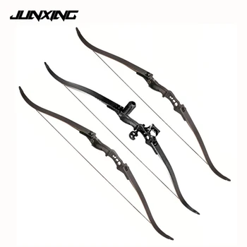

1pc 54 Inches Recurve Bow Length 30-50 Lbs Riser Length 17 inch American Hunting Bow for Archery Sports Hunting Shooting
