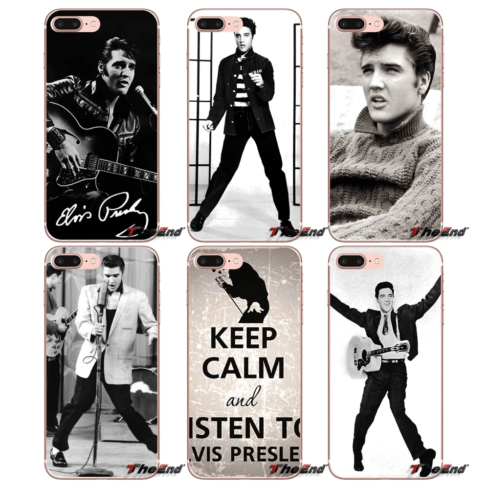 Rock Roll Elvis Presley чехол для iPhone X 4 4S 5 5S 5C SE 6 6S 7 8 Plus Samsung Galaxy J1 J3 J5 J7 A3 A5 2016 2017 | Мобильные