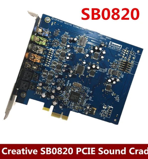 Carte son interne PCI-e Creative Sound Blaster Audigy Fx V2