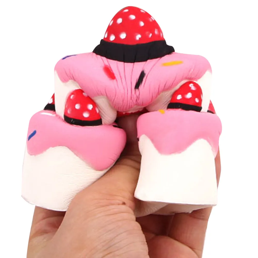 

Jumbo Slow Rising Squishies Scented Squishies Strawberry Cake Scented Slow Rising Squeeze Toys Stress Reliever Toys Poopsie 2019