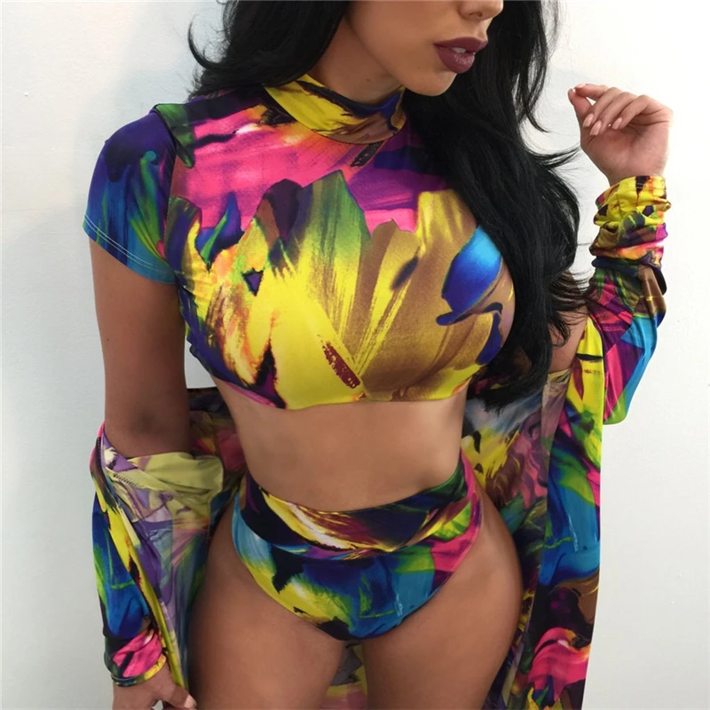 3 piece swim set womens