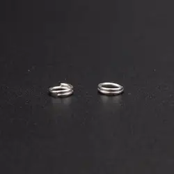 200 шт./bagHIGH quatity соединительные кольца и разъемные кольца мм 6 мм двойное кольцо бронза/белый/серебро/золото разделение кольца ювелирных