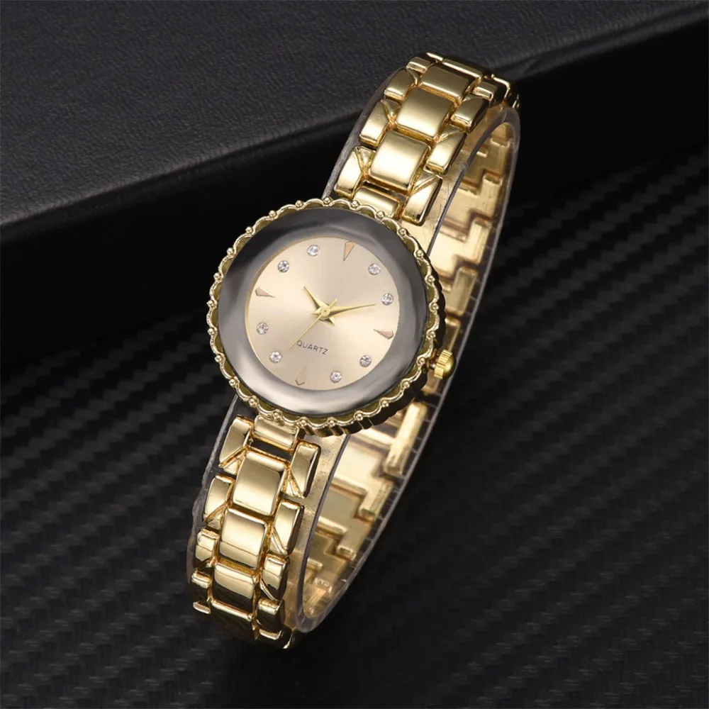 

Women's Watches Bayan Kol Saaty Fashion Montre Femme Acier Inoxydable High Grade Clock Reloj De Mujer Quartz movement@ 50