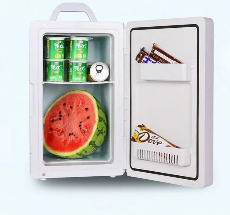 16L 220v 12v Dual-core LCD Display Mini Car Fridge ABS Multi-Function Home Cooler Freezer Warmer Portable auto Fridge Freezer (17)
