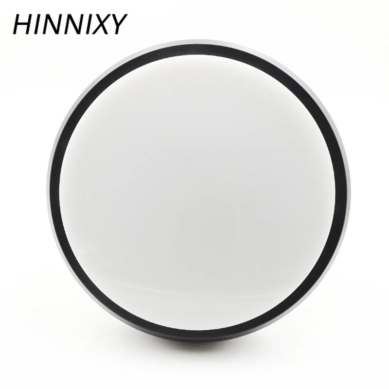 Hinnixy LED IP54 Водонепроницаемая потолочная лампа черно белая круглая форма 220 В 15 Вт 18