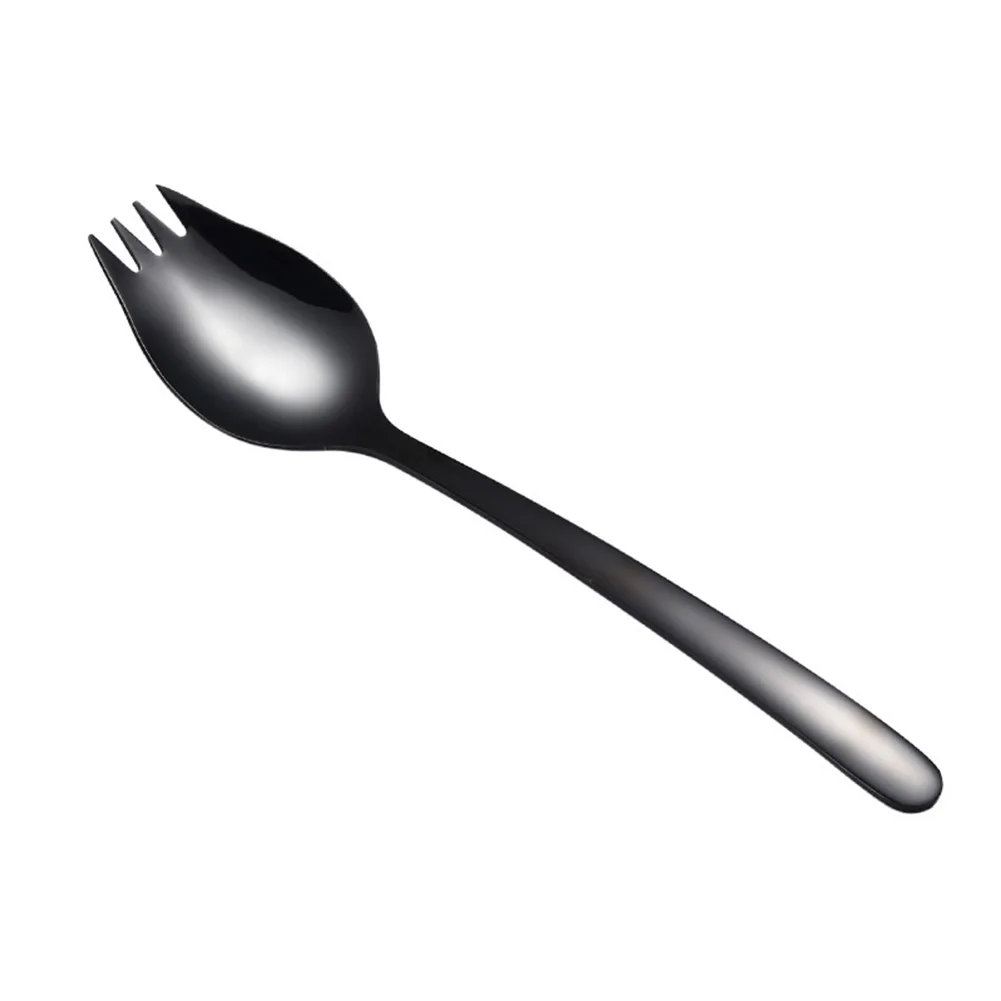 

Lightweight Stainless Steel Forks Spoon For Camping Dessert Fork Non-toxic Salad Spoons Non-Corrosive Durable