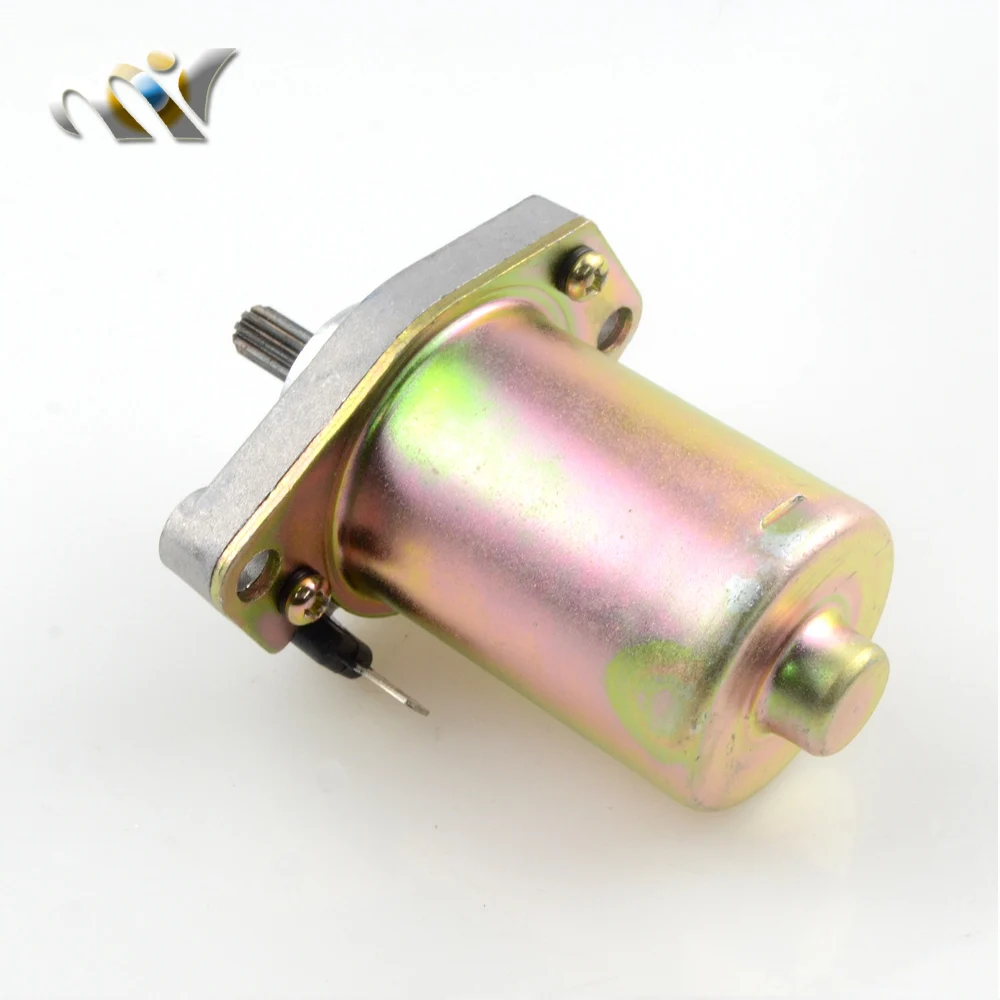 ZHANGWW ZWF Store Electric Starter Motor Fit for Yamaha Jog 50cc ZR 2-5 Generation 3KJ 2-Stroke Minarelli 1PE40QMB Engines Scooter 10 Tooth 
