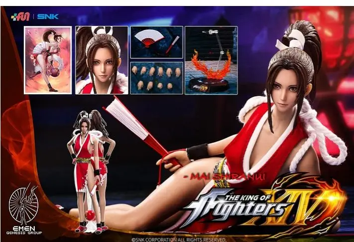 1/6 масштабная Коллекционная фигурка кукла KOF Fighting girl Mai Shiranui с бесшовным корпусом 1" фигурка куклы пластиковая модель игрушки