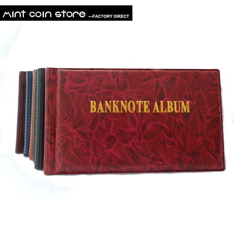 OEM альбом для банкнот с 40 отверстиями защитный бумажных денег|banknote album|paper money