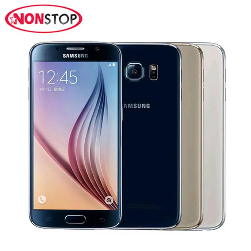 

Original Samsung Galaxy S6/s6 edge Unlocked Mobile Phone G920A/G920F/G920V/G920P/G925F 4G GSM Octa Core Android Smartphone