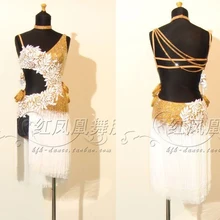 Новые костюмы для латинских танцев, сексуальные платья с вышивкой и кисточками для латинских танцев для женщин/девочек, платья для латинских танцев, S-4XL