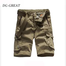Mens Military Cargo Shorts Brand New Army Camouflage Tactical Shorts Men Cotton Loose Work Casual Short Pants Plus Size