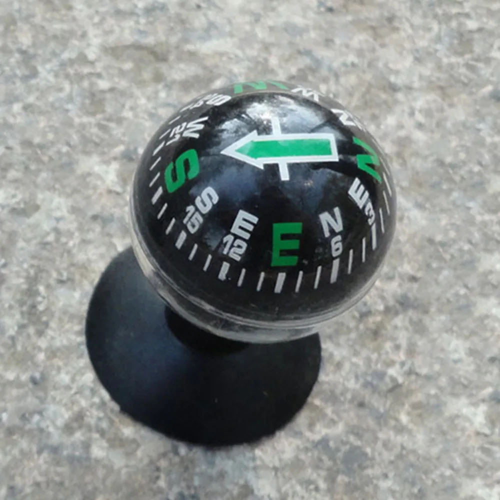 1Pcs New Arrival Mini Flexible Navigation Compass Ball Dashboard Boat