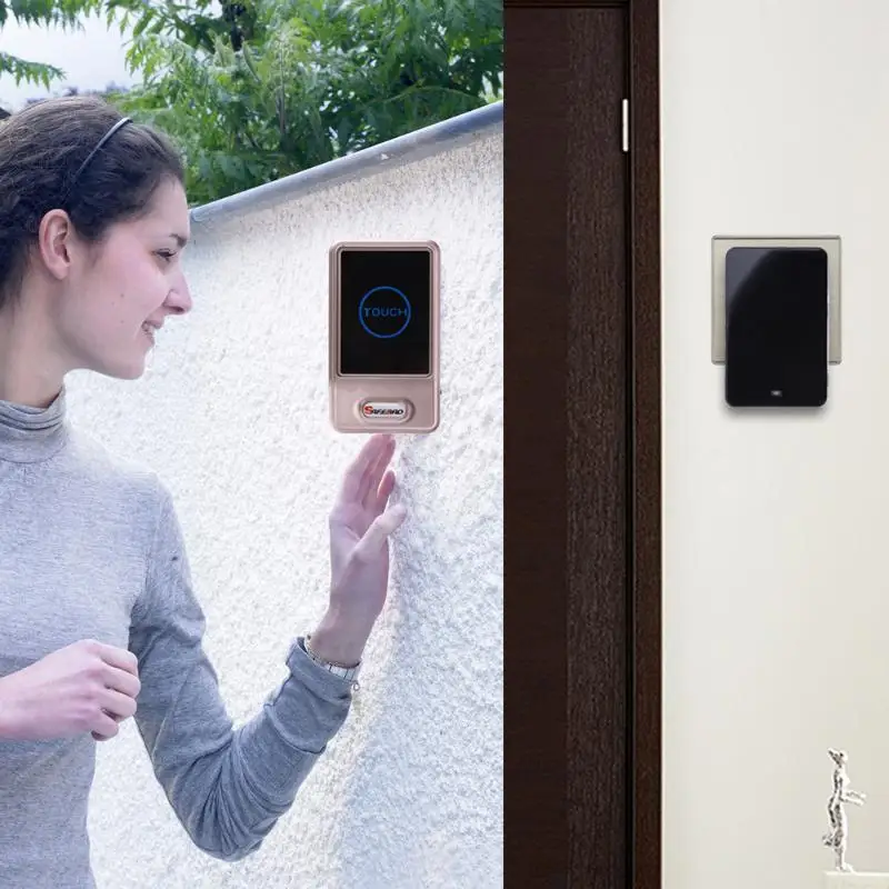 

LCD color screen Keypad Video doorbell door phone for home Intercom Music Jingle Bell (25-110dB)