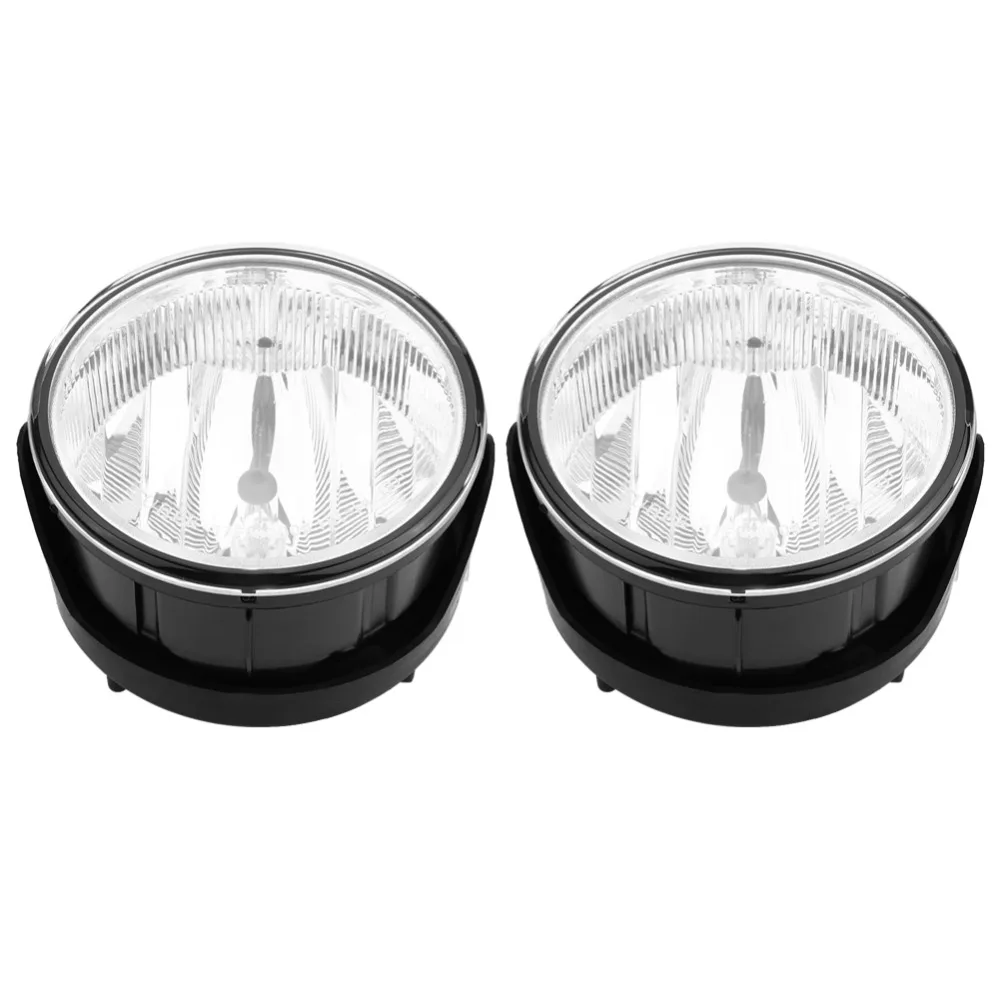  1 Pair of High Brightness Car LED Front Fog Light Round Driving Bumper Lamps&Bulbs for Ford Expedit - 32960057775