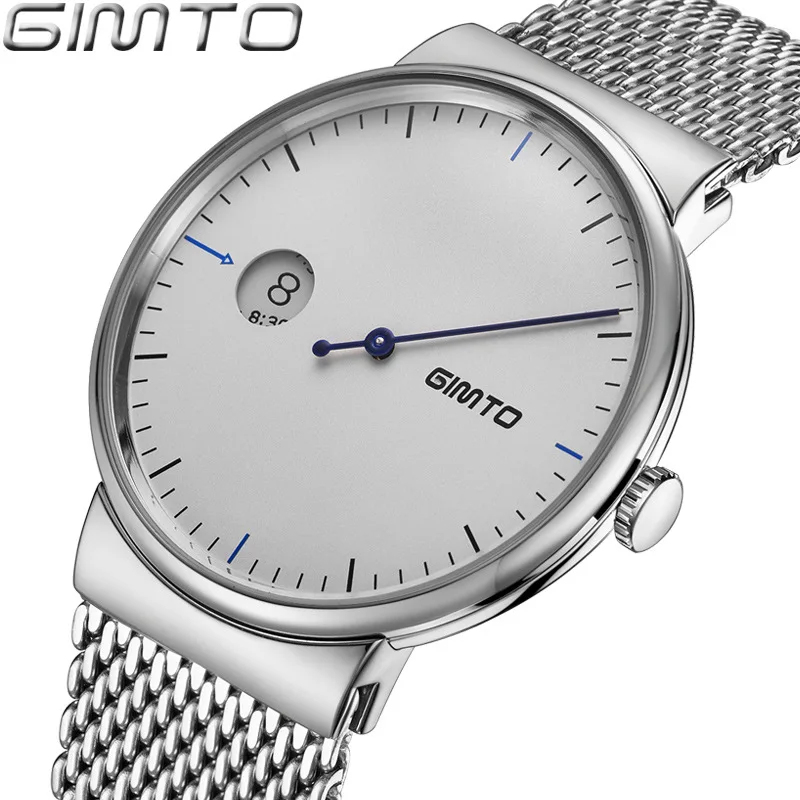 Fashion Simple Men's Wristwatch Creative Unique Minimalism Male Quartz ...