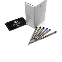 Гладкая пишущая Шариковая ручка для заправки тактическая ручка и шпионская ручка чернильные чернила хорошие ощущения для роликовых шариковых ручек 30 шт. в партии 9,7 см