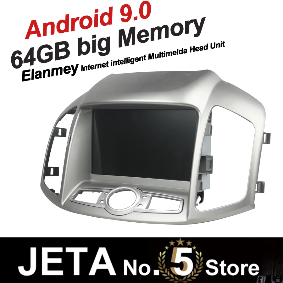 

Fit for Chevrolet Captiva 2012 Car Radio GPS Music player tape recorder Android 9.0 64GB big memory DSP equalizer IPS screen