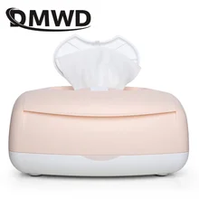 DMWD диспенсер для влажных полотенец детские салфетки нагреватель термостат теплый влажный тканевый бумажный чехол Салфетка теплоизоляционная коробка Подогрев влажное полотенце