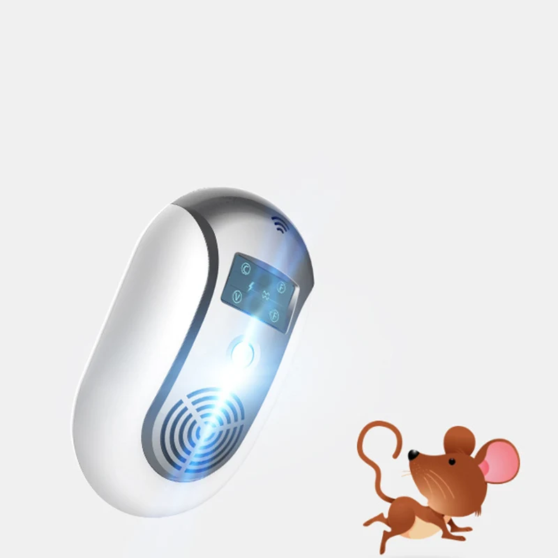 

Ultrasonic Pest Repellent Electronic Control Plug In Home Outdoor Repeller for Mosquito Flea Roaches HUG-Deals