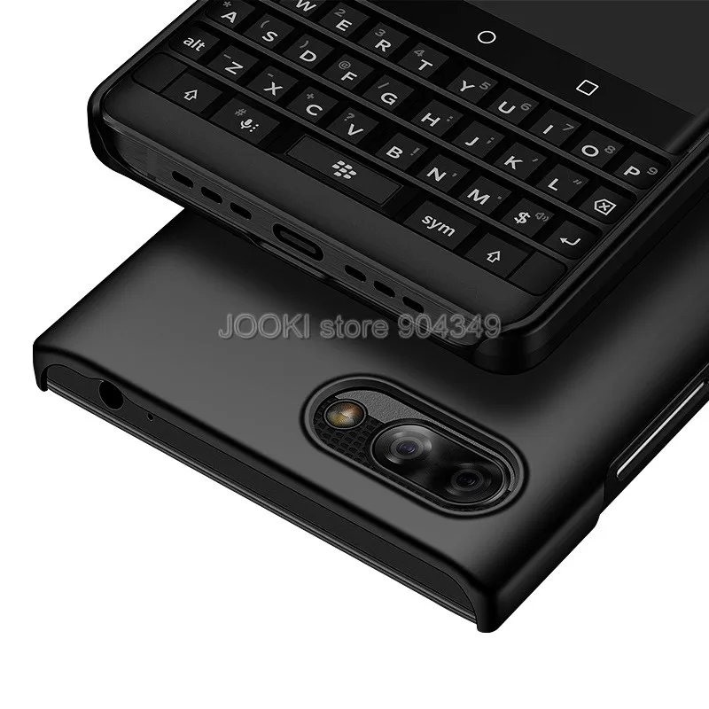 JOOKI чехол для Blackberry Key2, откидная крышка, принт волка, тонкий чехол для Blackberry Keyone Key 2, два шт, жесткий пластиковый чехол для задней панели