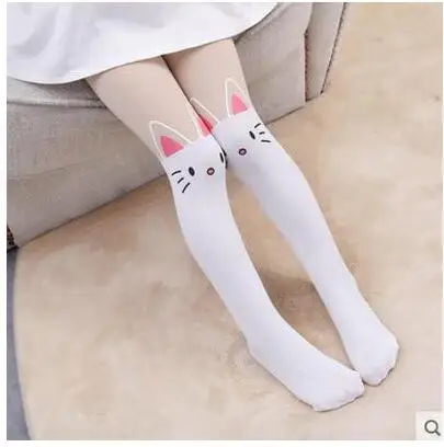 3-12Y girls pantyhose children's tights fashion photography props cute cartoon design pantyhose kitten tattoo dance tights,kids socks,kids pantyhose,ballet tights,cartoon socks,toddler tights,kids leggings