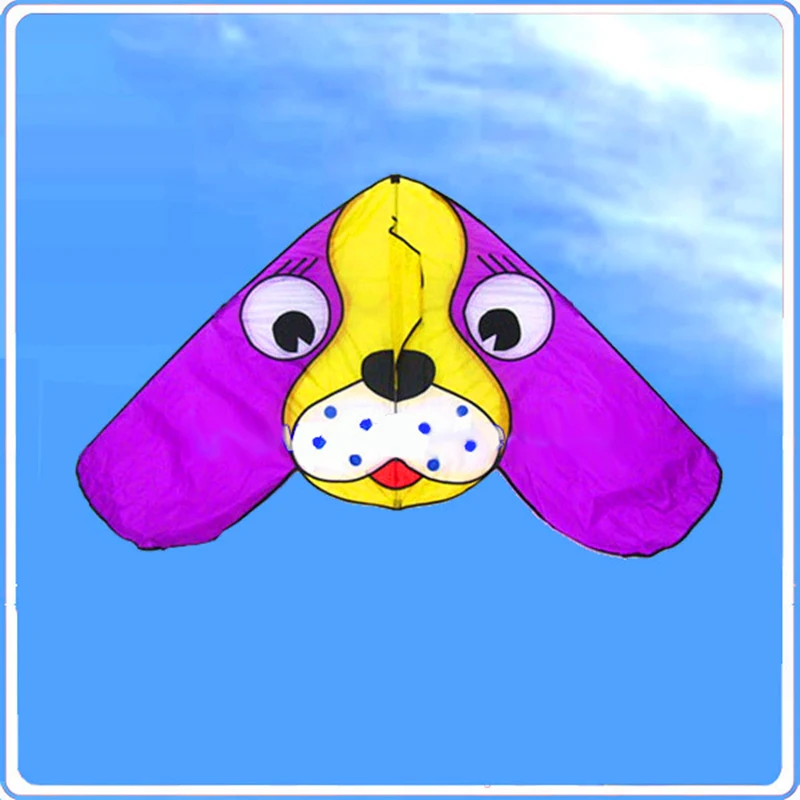 free shipping animal kite big eye dog kite nylon ripstop outdoor font b toys b font