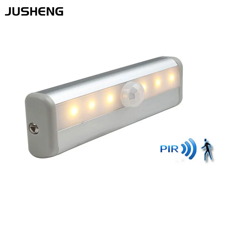 Modern190mm SMD3528 Led Light IR Infrared Motion Detector Sensor Closet Cabinet Lighting Lamp Wireless using AAA Battery