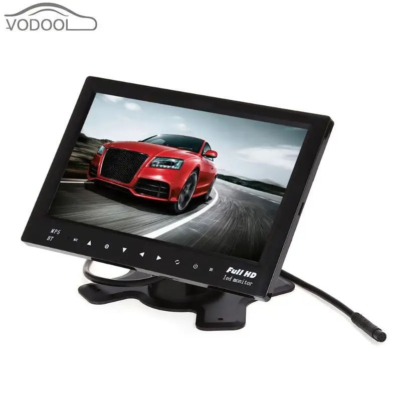 

7" 2 Way Car Bluetooth Monitor TF USB MP5 Player with Remote Controller Automobiles Full HD Touch Screen Monitor