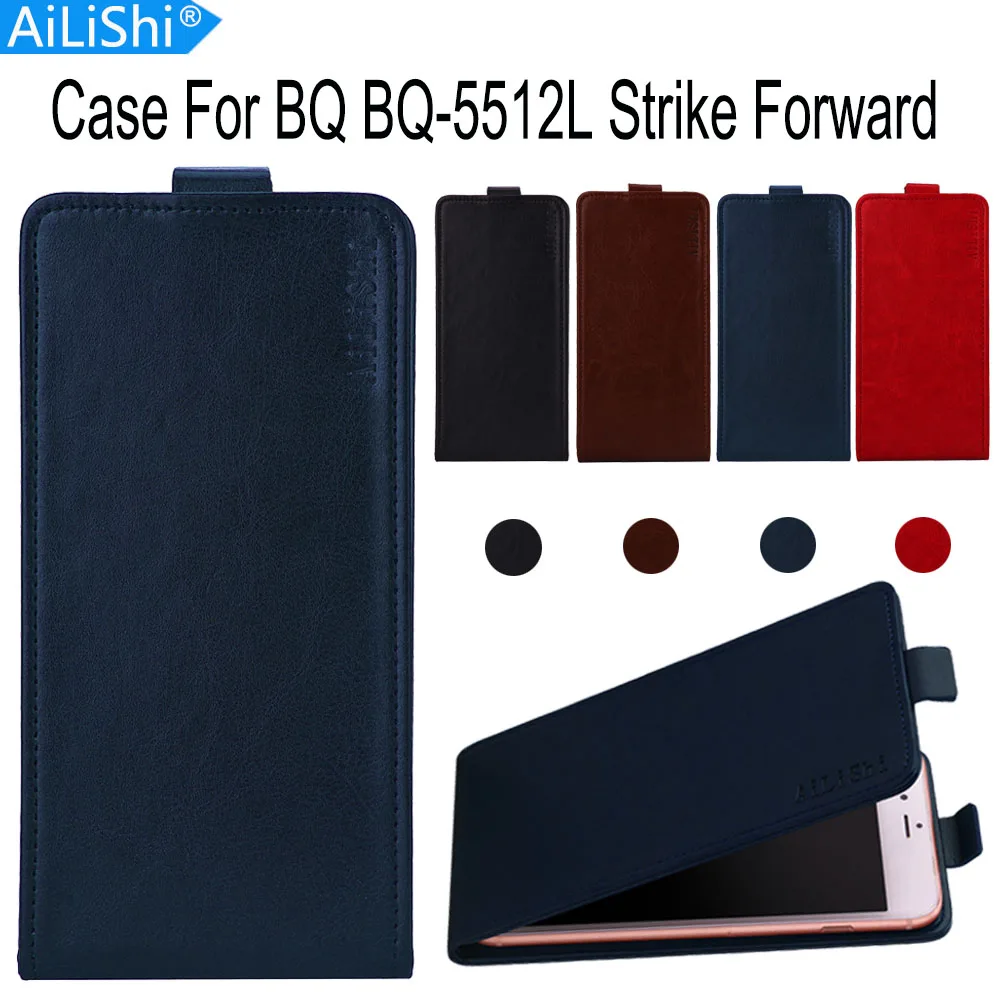 

AiLiShi Case For BQ BQ-5512L Strike Forward Luxury Flip Hot PU Leather Case BQ 5512L Exclusive 100% Phone Cover Skin+Tracking
