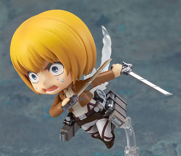 10 см оригинальное издание Nendoroid атака на Титанов Армин арлерт ПВХ фигурку Коллекция игрушек кукла с коробкой