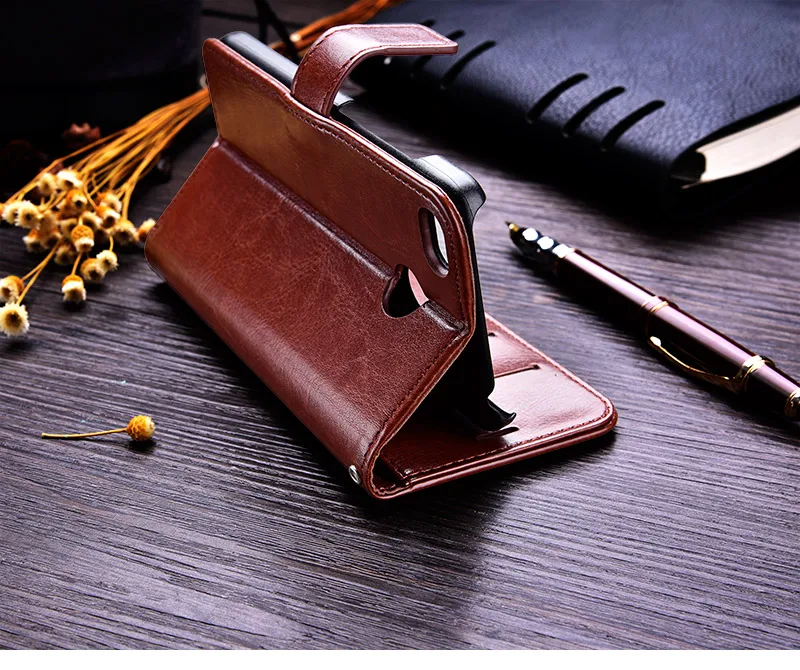 Tomkas Luxury Leather Xiaomi Redmi 4X Case Wallet PU With Holder Stand Business Flip Luxury Case For Xiaomi Redmi 4X Cover Coque (16)
