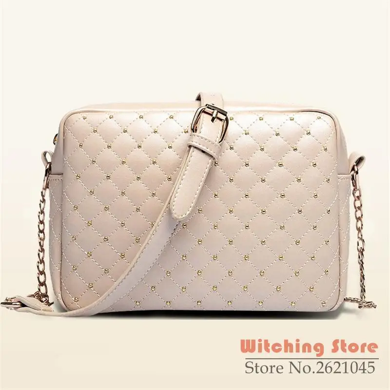 

Perfect# Wheat Dina lattice chain sachet new spring and summer 2016 Korean Women Fashion Shoulder Messenger small bag