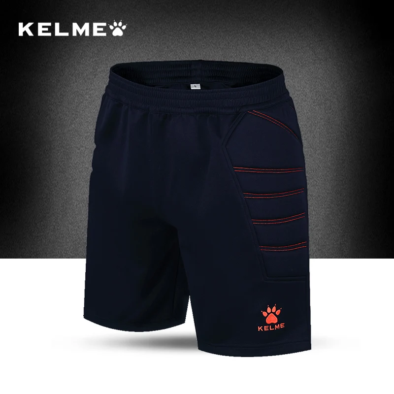 

KELME Children Goalkeeper Shorts Survetement Football Soccer Training Boys Sport Running Protector Sweatpants K15Z408C