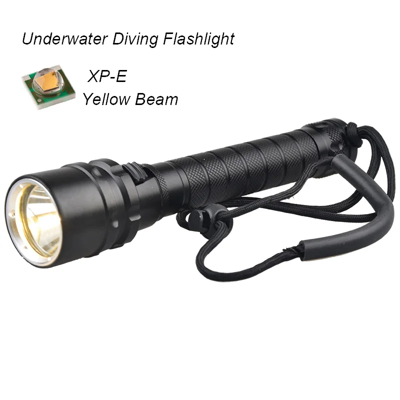1800LM CREE XM-L2 XML T6 светодиодный фонарь Водонепроницаемый подводный Дайвинг 18650 вспышка светильник для дайвинга фонарь светильник лампа