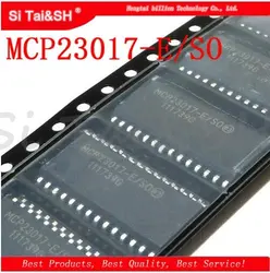 10 шт./лот MCP23017-E/так MCP23017 оригинальный СОП 16-бит I/O Expander с последовательным Интерфейс