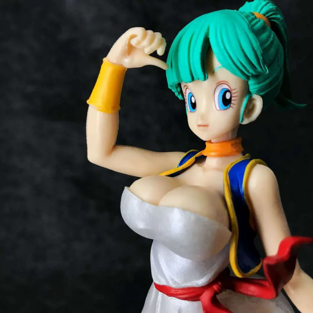 20 см Dragon Ball Z Bulma Сексуальная танцовщица аниме фигурка ПВХ Новая коллекция Фигурки игрушки коллекция для друга подарок